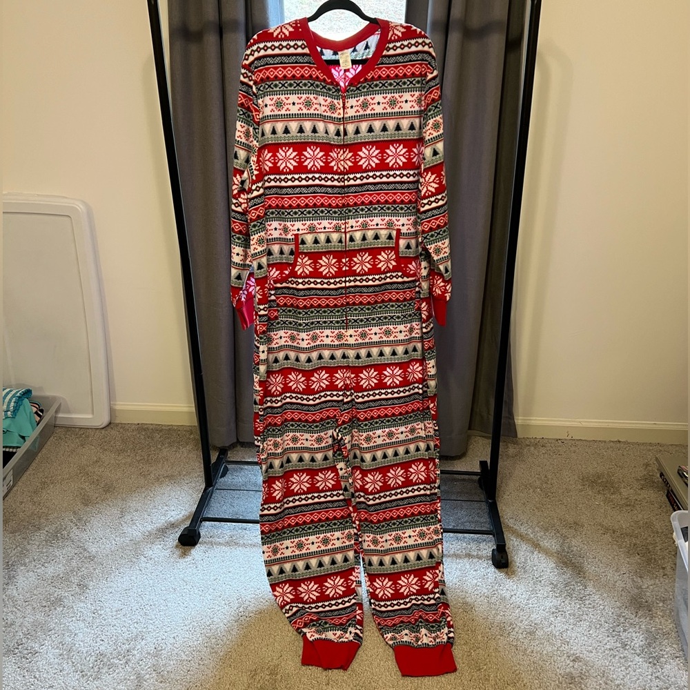 Men's Festive Holiday Onesie